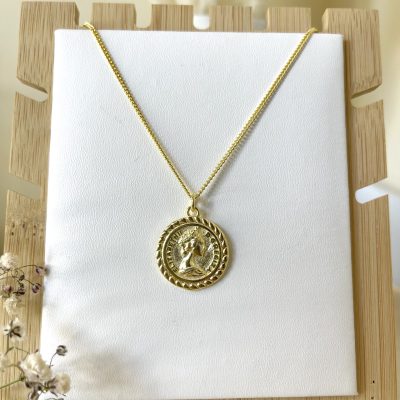 Elizabeth Coin Necklace
