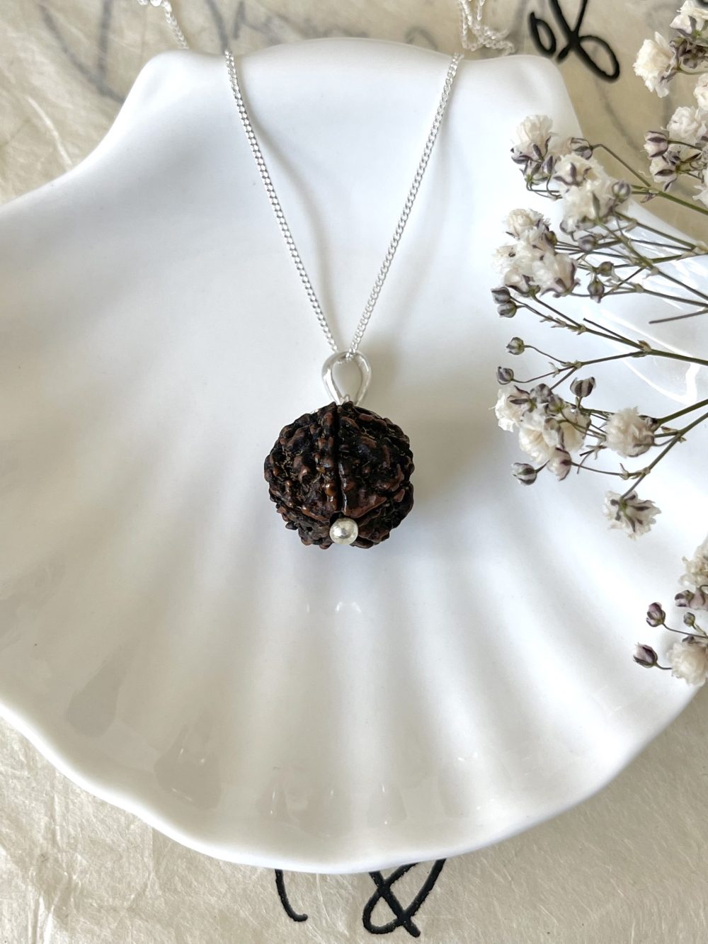 Silver Rudraksha