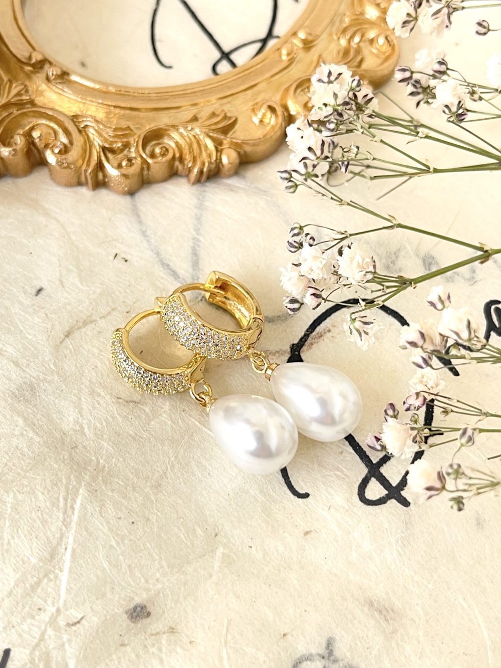 Pearl Dangle Earring - Image 3