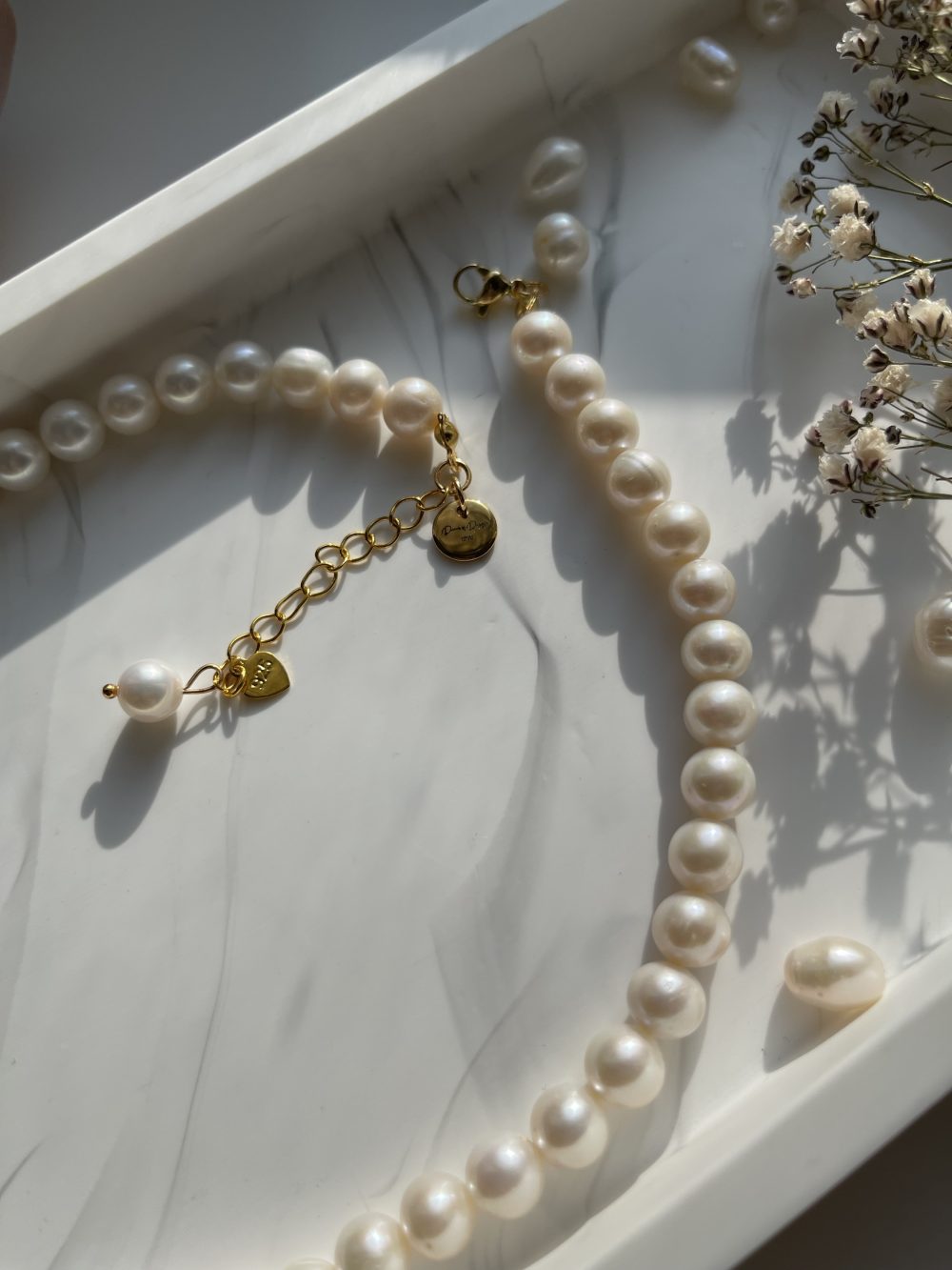 Mauktika Necklace (Single Layer Pearl Necklace)