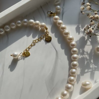 Mauktika Necklace (Single Layer Pearl Necklace)