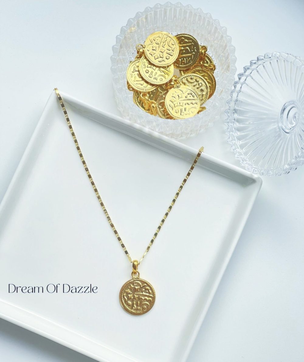 Nepali coin necklace