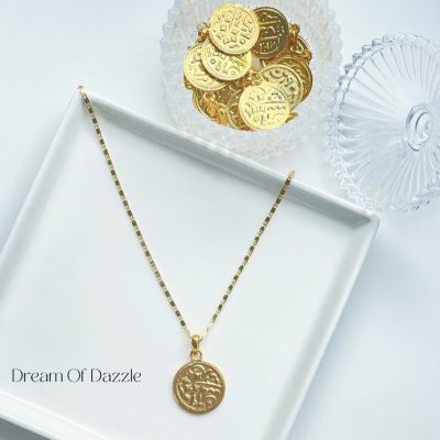 Nepali coin necklace