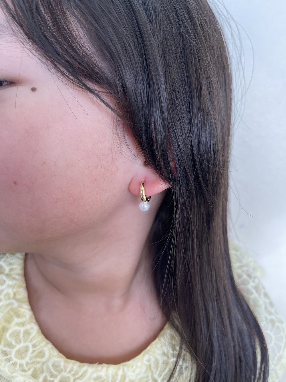 Pearl hoops - Image 2