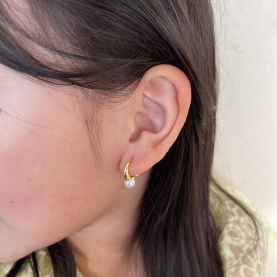 Pearl hoops