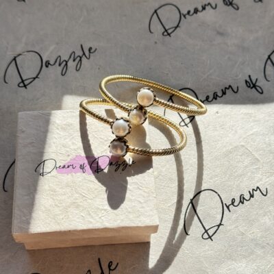 Our pearl panchdhatu bangle