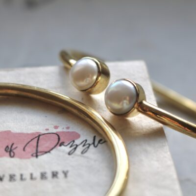 Fresh water pearl panchadhatu bala